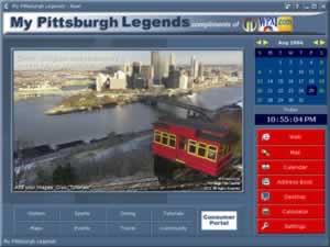 Custom Calendar for Pittsburgh Legends