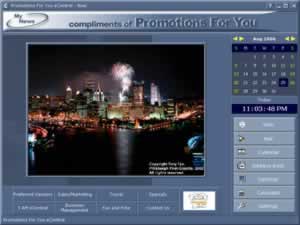 Custom Calendar for Promotions For You