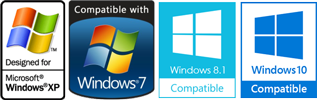 XP/Vista/Windows 8/Windows 10