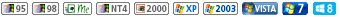 Windows 95/98/Me/NT/2000/XP/2003/Vista