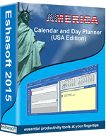 USA Photo Calendar and Organizer eCentral